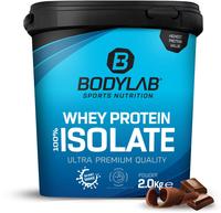 Bodylab24 Whey Protein Isolat - 2000g - Schokolade, Grundpreis: &euro; 41,50 / kg