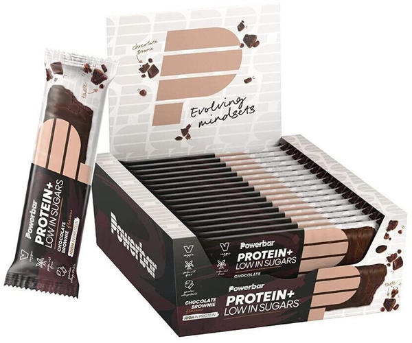 PowerBar Protein Plus Low Sugar Bar 16x35g Chocolate Brownie