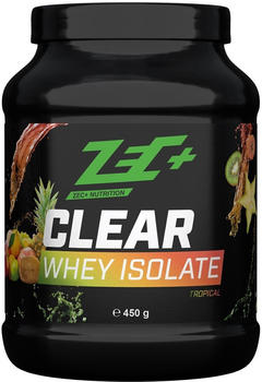 Zec+ Nutrition Clear Whey Isolate, 450 g Dose, Ice Tea Peach