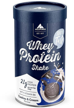 Multipower Whey Protein Shake 420g Cookies & Cream