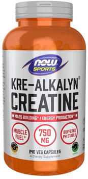 Now Foods Kre-Alkalyn Creatine 240 Kapseln