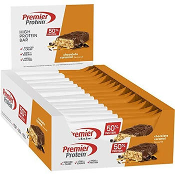 Premier Protein High Protein Bar 16x40g chocolate caramel