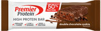 Premier Protein High Protein Bar 16x40g double chocolate cookie