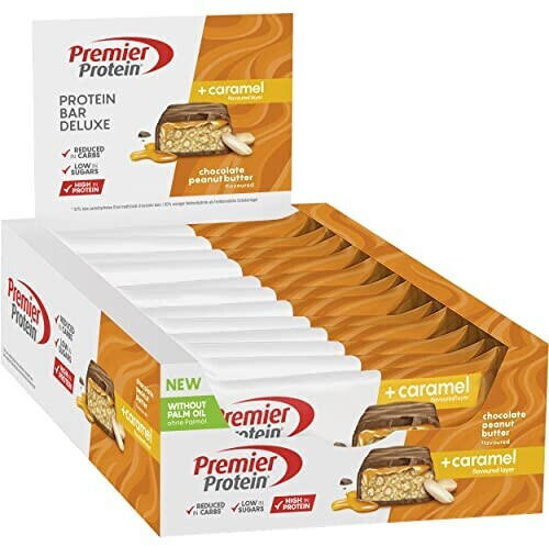 Premier Protein High Protein Bar 16x40g Deluxe Chocolate Peanut Butter