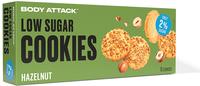 Body Attack Low Sugar Cookies 115 g Hazelnut