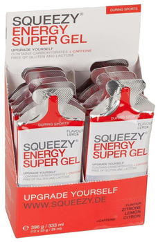 Squeezy Energy Super Gel 12x33g Mixed