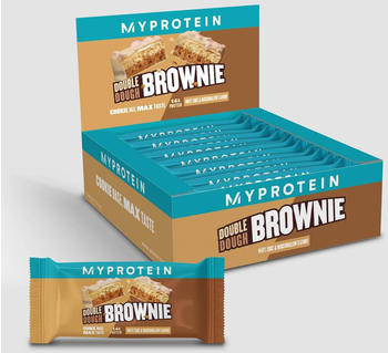 Myprotein Double Dough Brownie 12 x 60g White Chocolate and Marshmallow