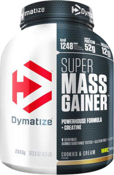 Dymatize Super Mass Gainer 2943g Cookies Cream