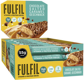 Fulfil Nutrition Vitamin- und Proteinriegel, Chocolate Salted Caramel