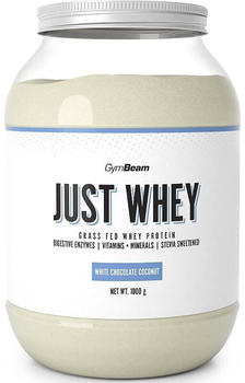 GymBeam Just Whey 1000g White Chocolate Coconut