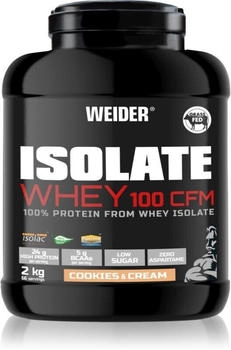 Weider Isolate Whey 100 CFM 2kg Cookies and Cream