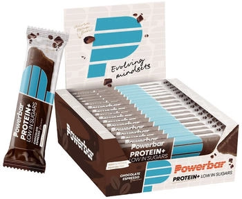 PowerBar Protein Plus Low Sugar Bar 16x35g Chocolate Espresso