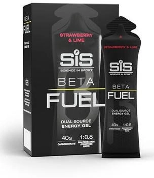 Science In Sport Beta Fuel 6x60ml strawberry/lime