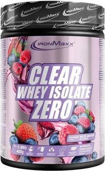 IronMaxx Clear Whey Isolate Zero 400 g Wild Berries