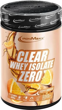 IronMaxx Clear Whey Isolate Zero 400 g Orange