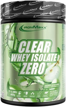 IronMaxx Clear Whey Isolate Zero 400 g Green Apple