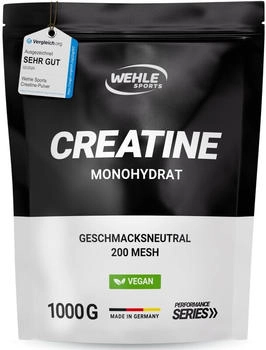Wehle Sports Creatine Monohydrate Powder