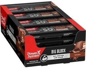 Power System Protein Bar Big Block 16 x 100g Chocolate