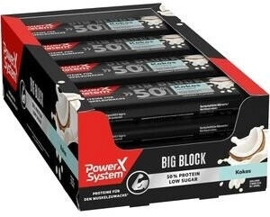 Power System Protein Bar Big Block 16 x 100g Coconut