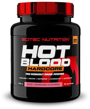 Scitec Nutrition Hot Blood Hardcore 700g Pinke Limonade
