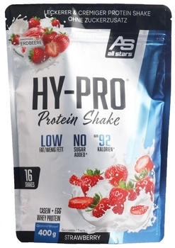 All Stars HY-PRO Protein Powder 400g Strawberry