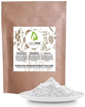 GreatVita Kreatin Monohydrat 1000g