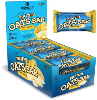 Bodylab Protein Oats Bar (12x100g) Banane