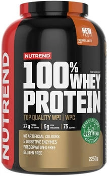 Nutrend 100% Whey Protein Karamell-Latte 2250g