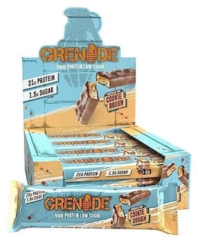 Grenade Protein Bar 12x60g chocolate chip cookie dough