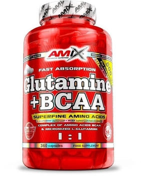 Amix Glutamine + BCAA 360 caps.