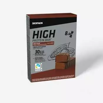 Decathlon High Protein Bar Chocolate Flavour, 50 % Protein