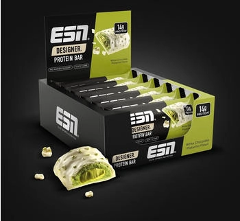 ESN Designer Bar 45 g White Chocolate Pistachio