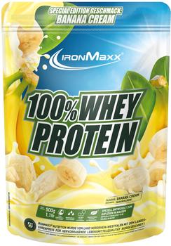 IronMaxx 100% Whey Protein Powder 500g Banana Cream