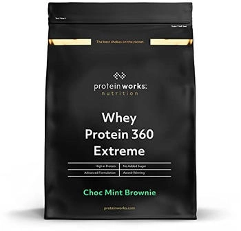 The Protein Works Whey 360 Extreme 600g chocolate mint brownie