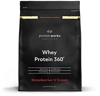 The Protein Works Whey 360 600g strawberry cream