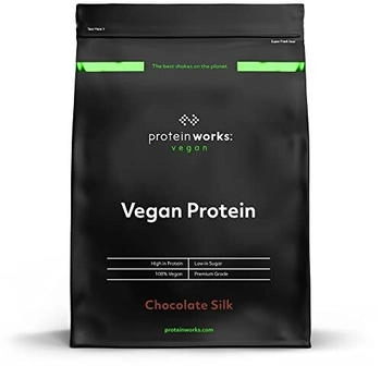 The Protein Works Vegan 1000g chocolate silk