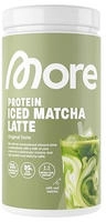 More Proteinpulver Protein, 500 g, 18 g Protein je Portion (25 g), Iced Matcha Latte,