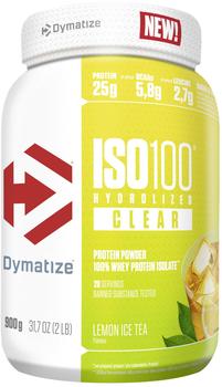 Dymatize Iso 100 Hydrolized Clear 900g lemon ice tea