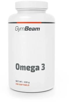 GymBeam Omega 3 240 Stück (5585-3-240) Kapseln ohne Geschmack