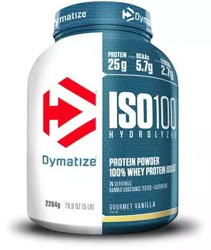 Dymatize ISO 100 Hydrolyzed Whey Protein Gourmet Vanilla (25191502)