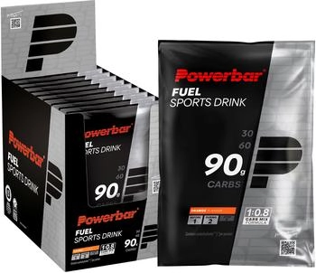 PowerBar Fuel 90 Sports Drink Orange Pulver (10x94g)