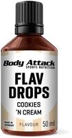 Body Attack 1713-1-28, Body Attack - Flav Drops - 50ml - Cookies n Cream,...