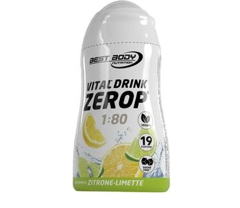 Best Body Nutrition Vital Drink ZEROP Zitrone-Limette Getränkekonzentrat 48ml (1001546)