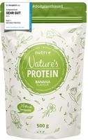 nutri+ Natures Protein ohne S&uuml;&szlig;ungsmittel - Banana 500 g