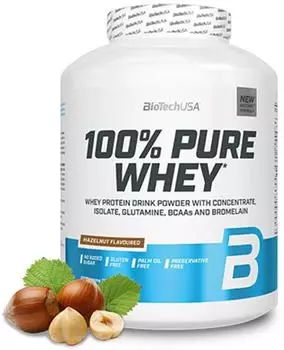 BioTech USA 100% Pure Whey Haselnuss (5999076222049)