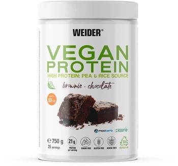 Weider Vegan Protein Brownie-Chocolate 750g (8414192346853)