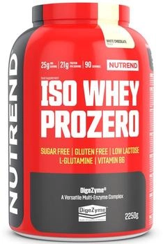 Nutrend ISO Whey Prozero Weiße Schokolade (8594014869187)