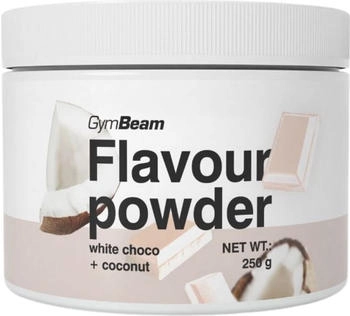 GymBeam Flavour Powder 250 g (43864-4-250) wei&szlig;e Schokolade Kokos