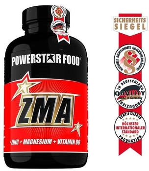 Powerstar Food ZMA - Zink, Magnesium & Vitamin B6 Kapseln (2667)