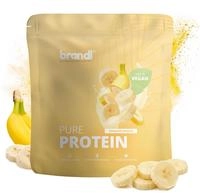 brandl&reg; Premium Proteinpulver VEGAN Banane | veganes Eiwei&szlig;pulver mit zugesetzten